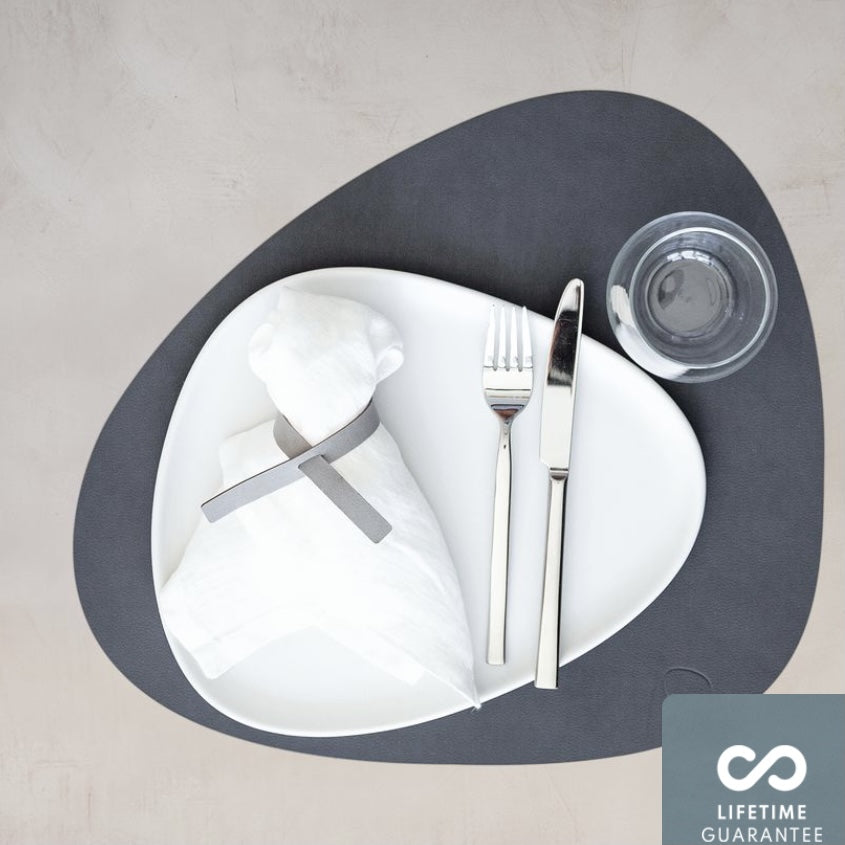 Set de table en cuir recyclé