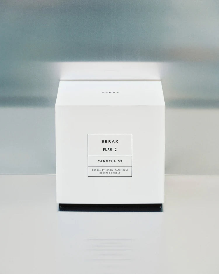 Candle M Burgundy‑Yellow Candela 03