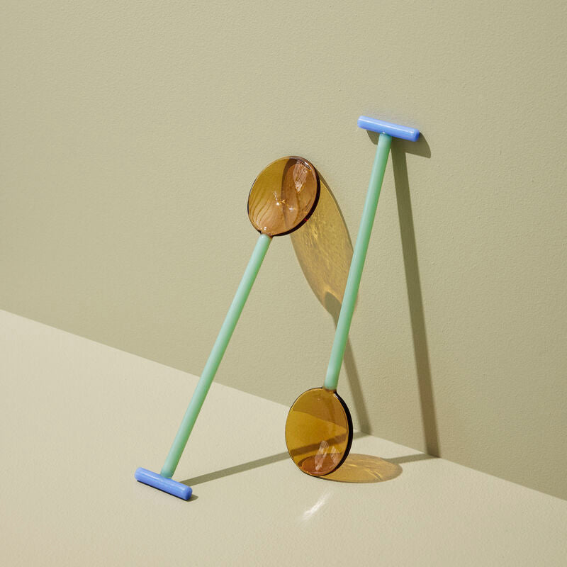 Crave Couverts à salade Multicoloré (set de 2)