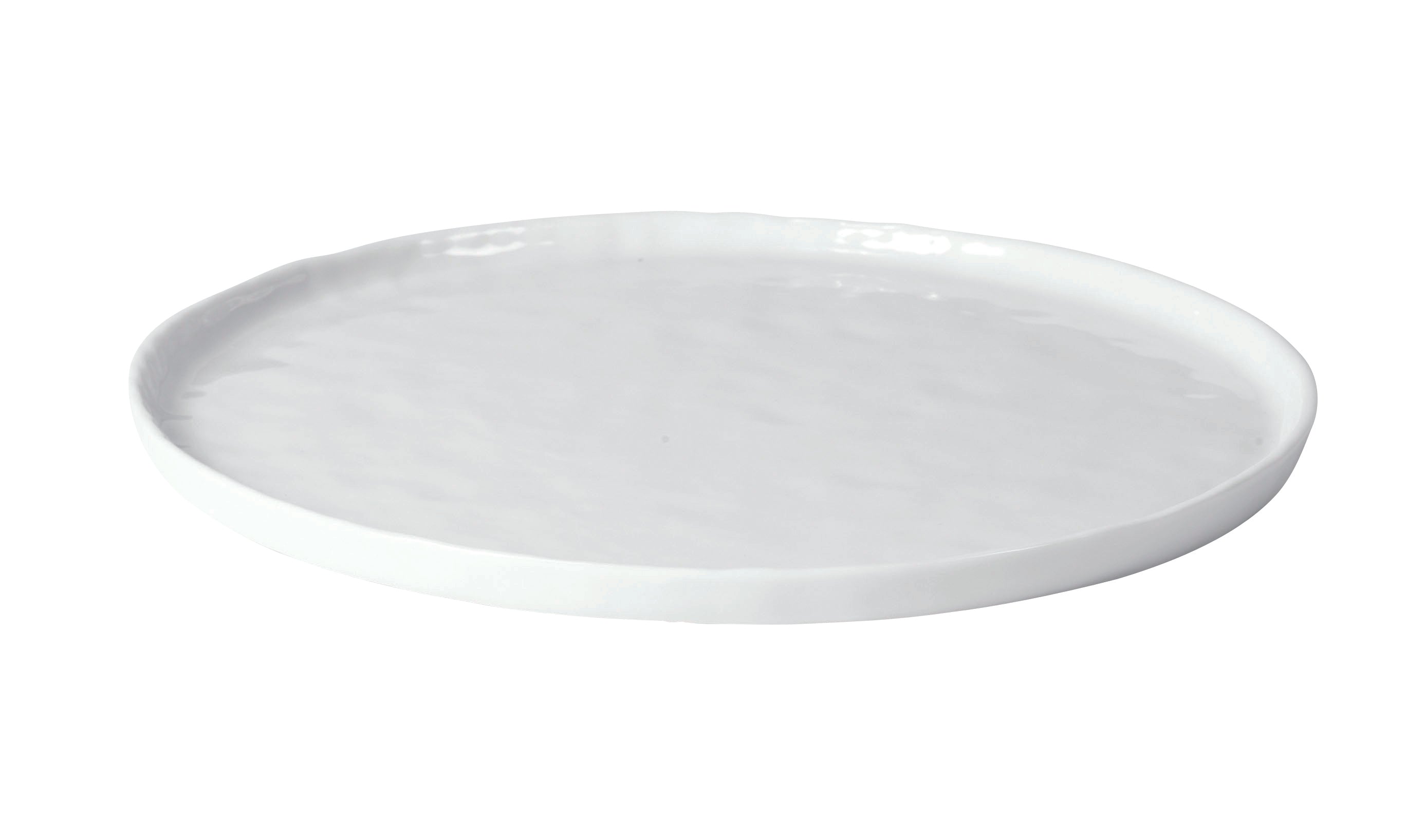 Assiette plate rond Porcelino