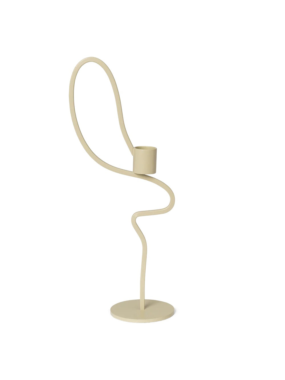 Valse Candle Holder - Tall - Cashmere