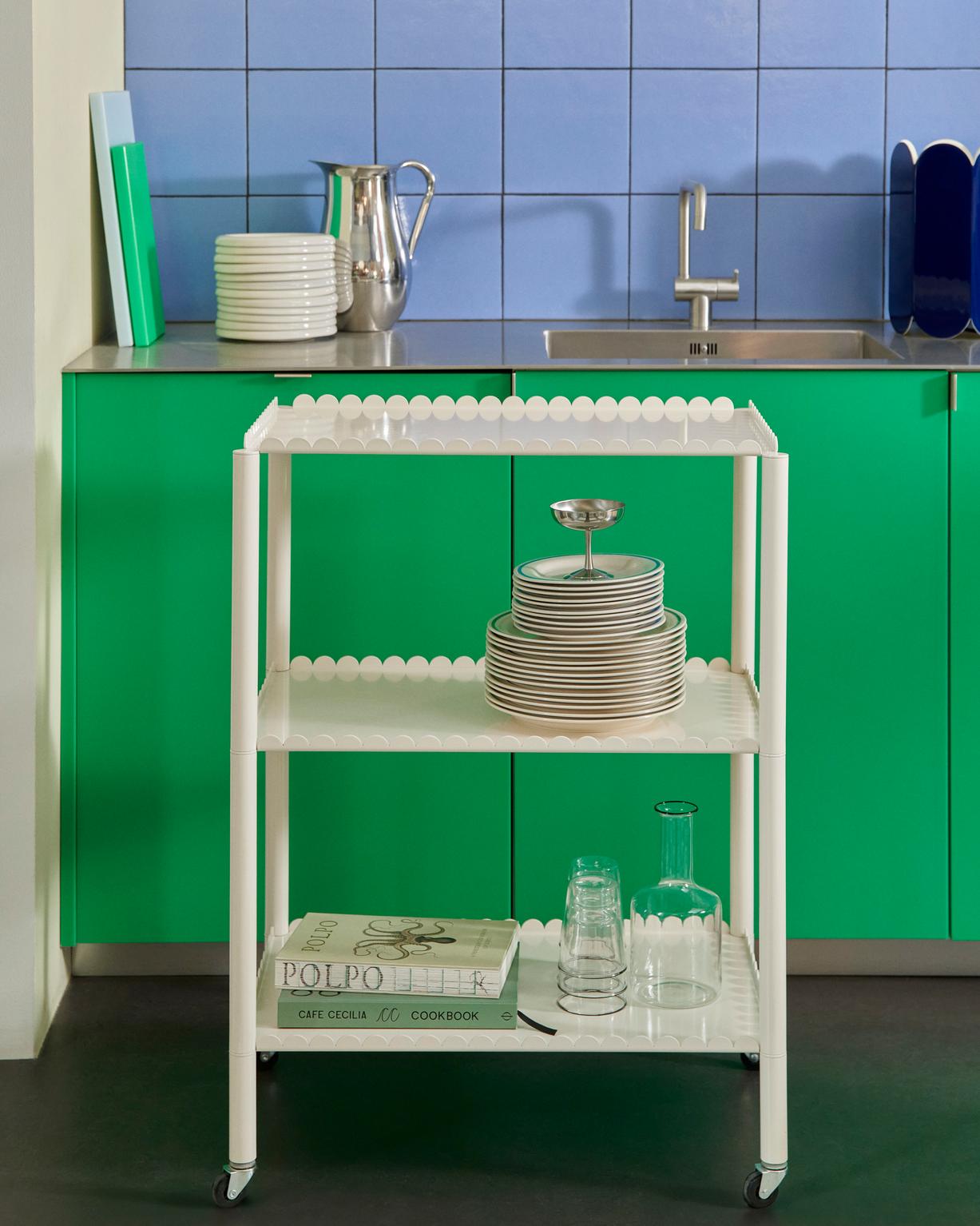 Arcs Trolley High – Eggshell