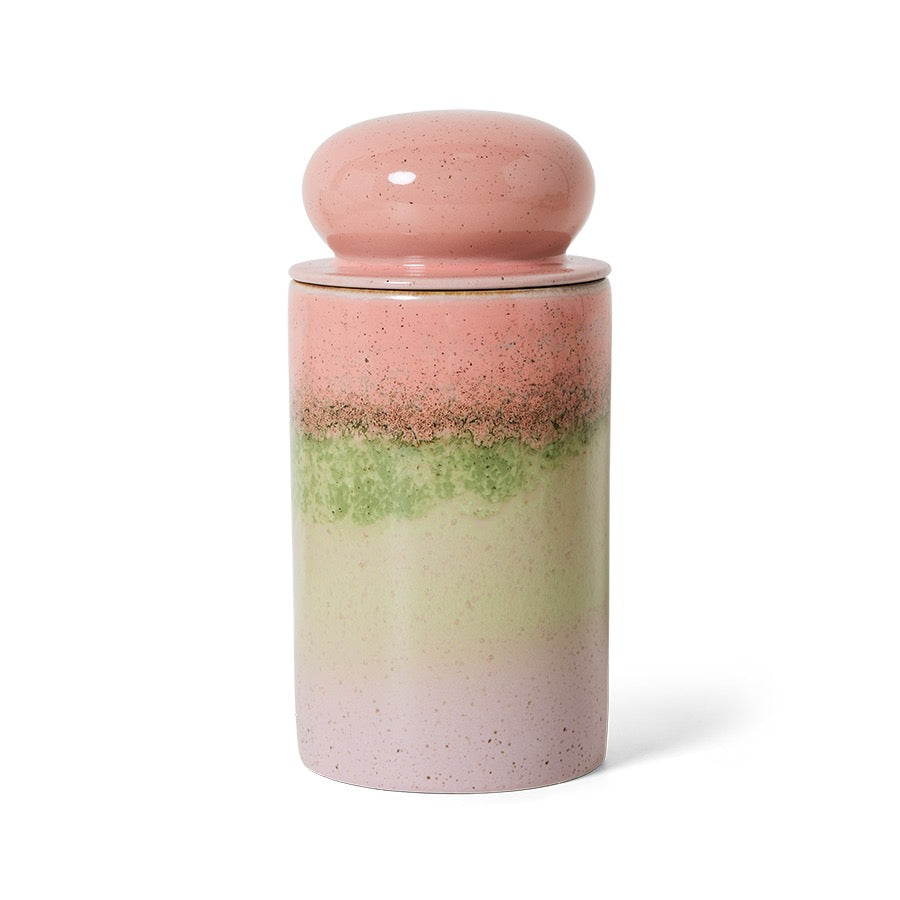 70s ceramics: storage jar