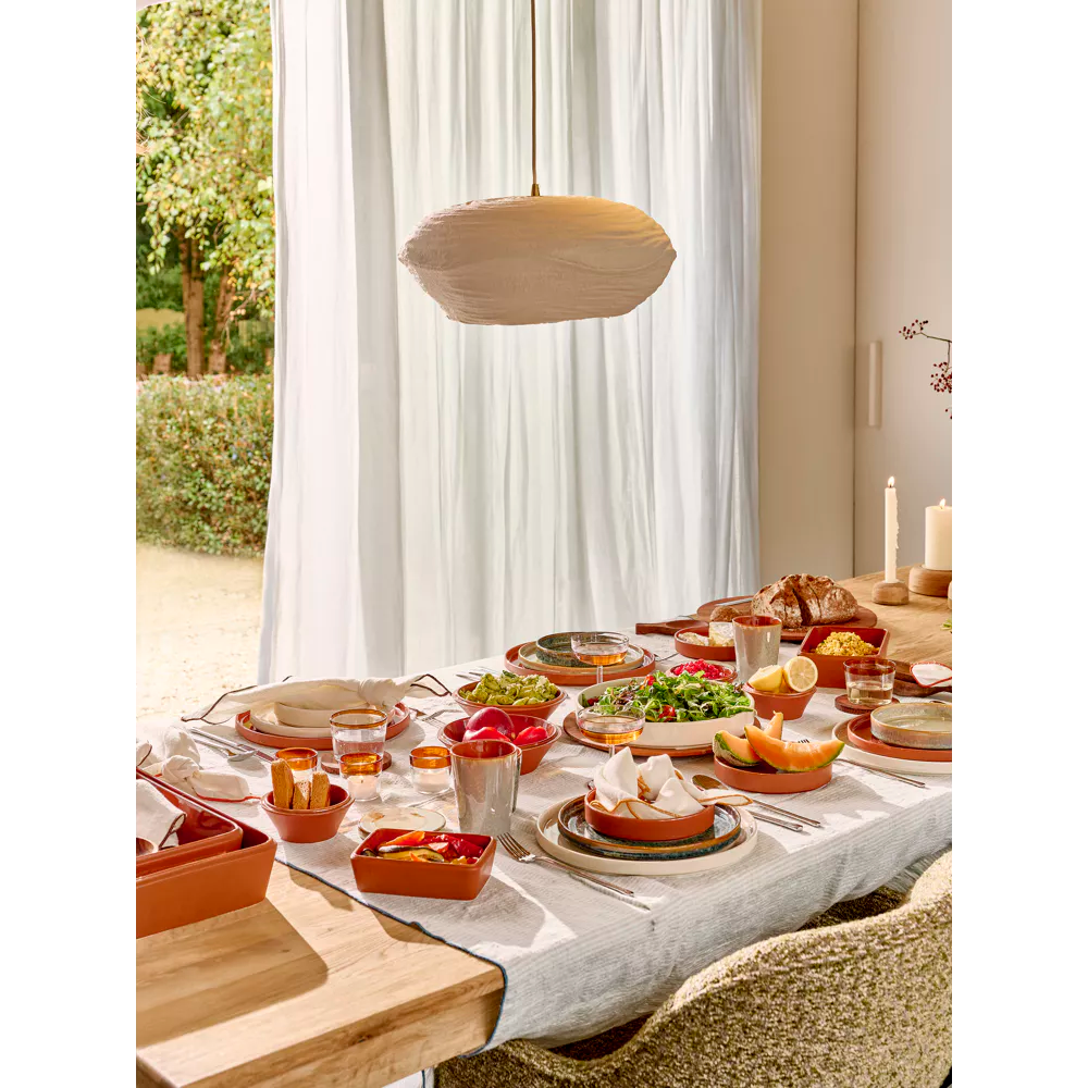 Assiette creuse Rasa beige
