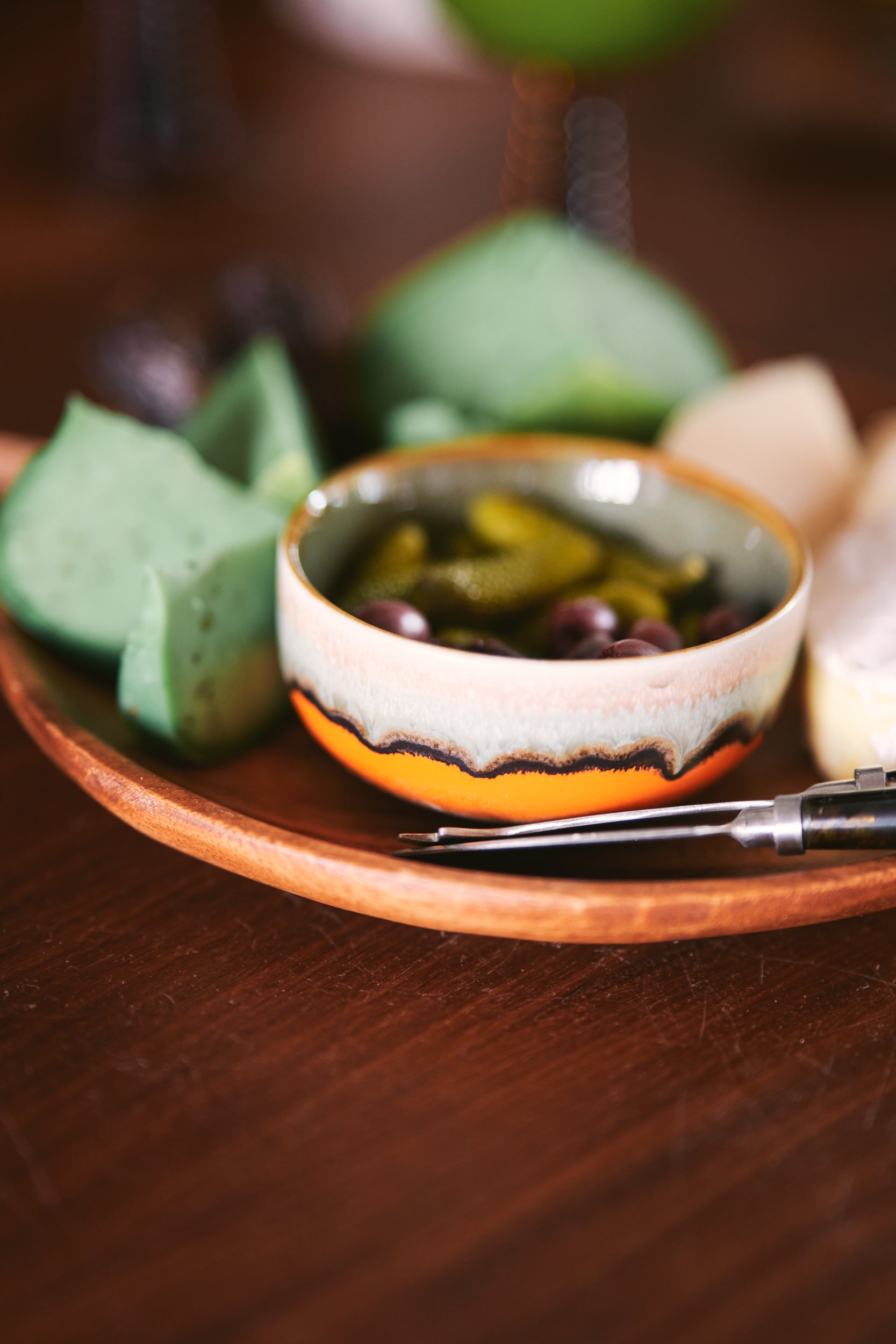 70s ceramics: dessert bowl: set 4