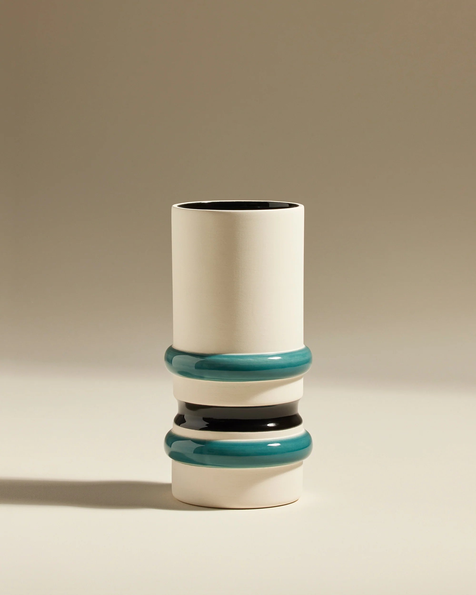 Vase Aquarius – Bleu Sarah & Noir