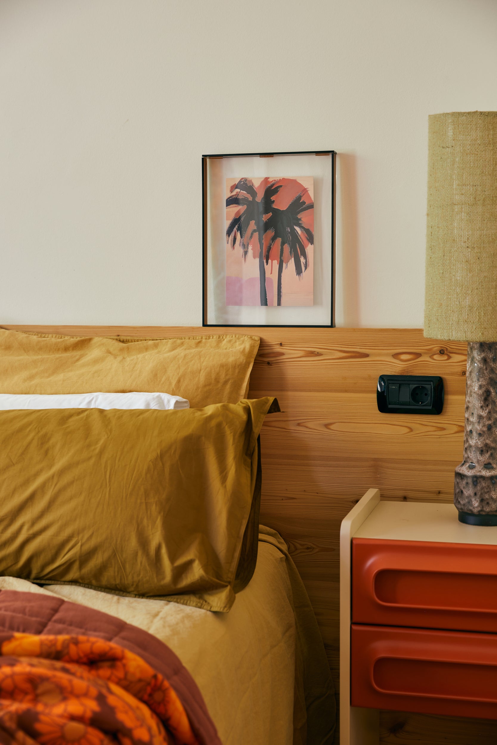 Cadre Acrylique Brown - Palms