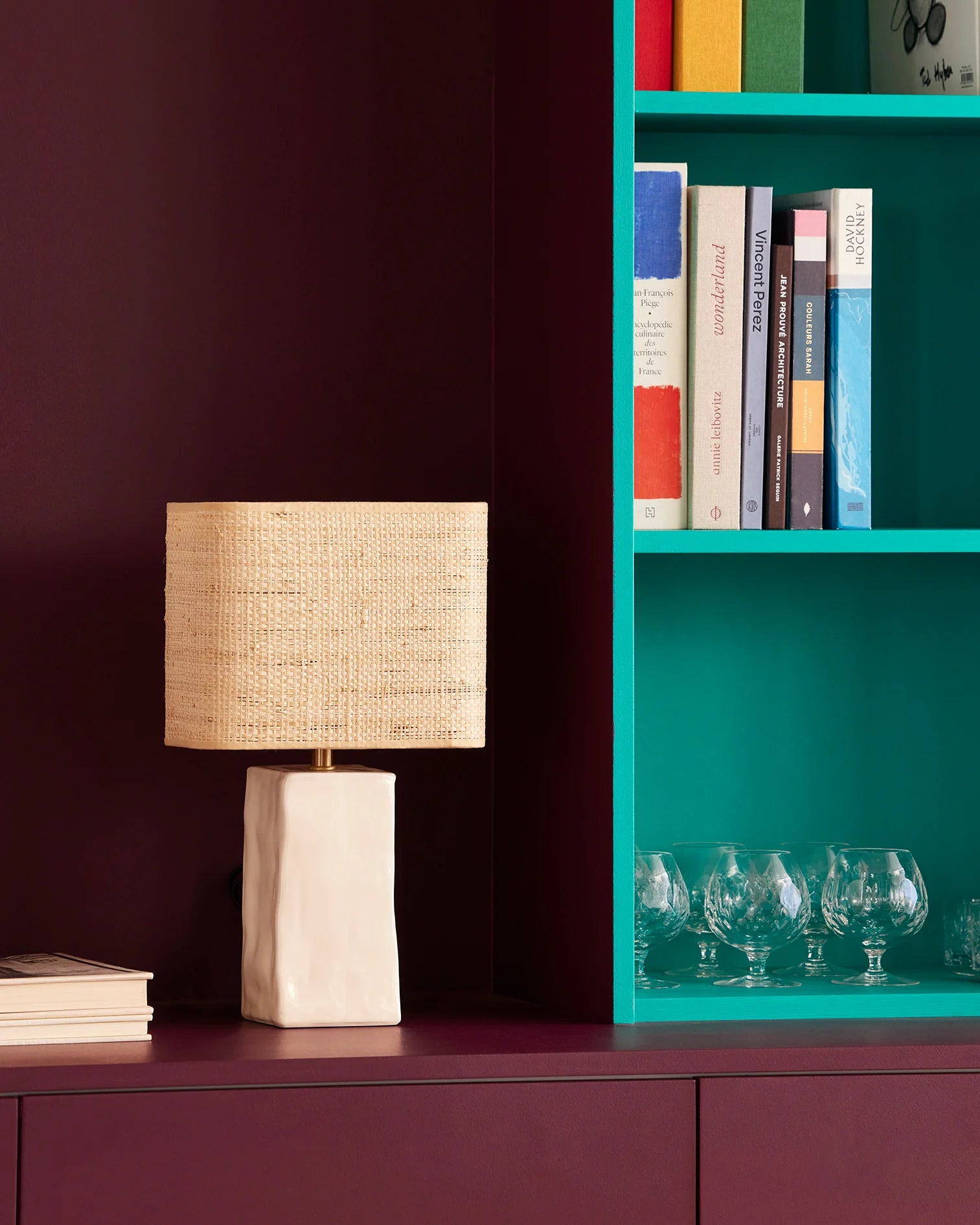 Lampe Nomad - Ecru
