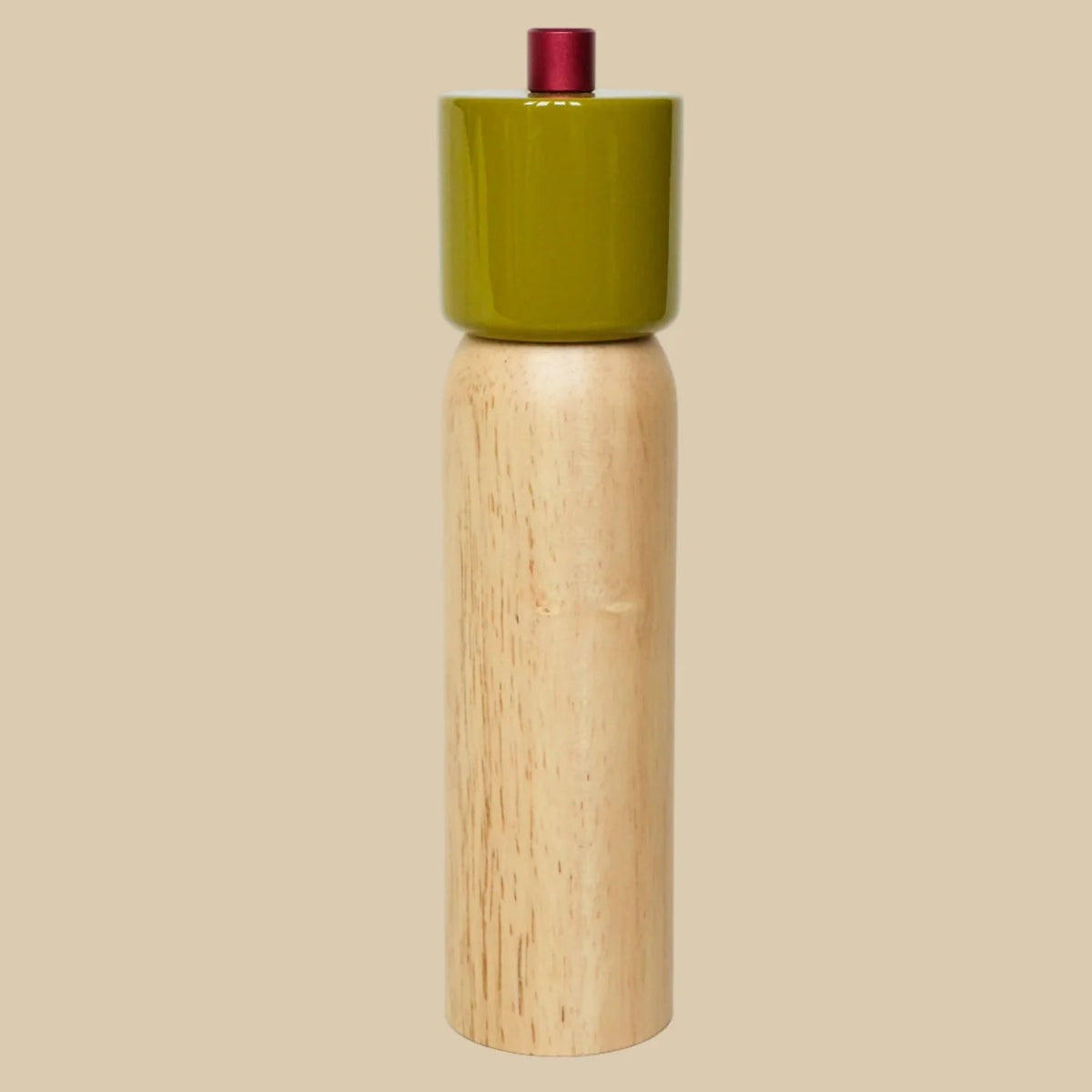 Moulin à sel & poivre Large – Olive & Rouge
