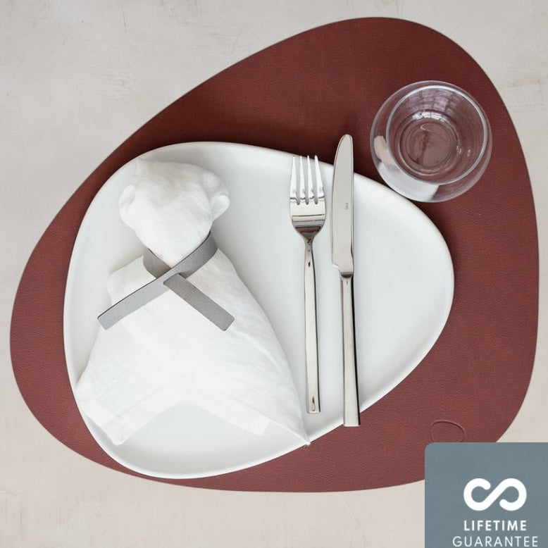 Set de table en cuir recyclé