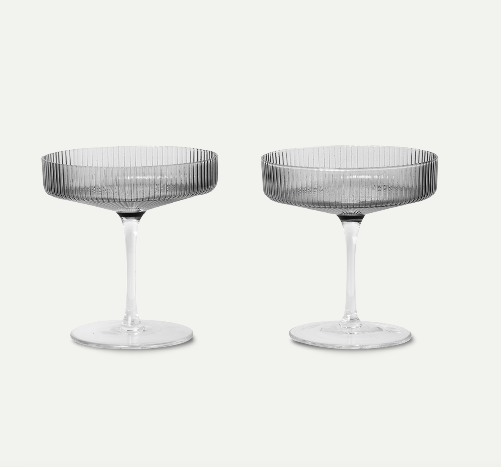 Coupe à champagne set de 2
