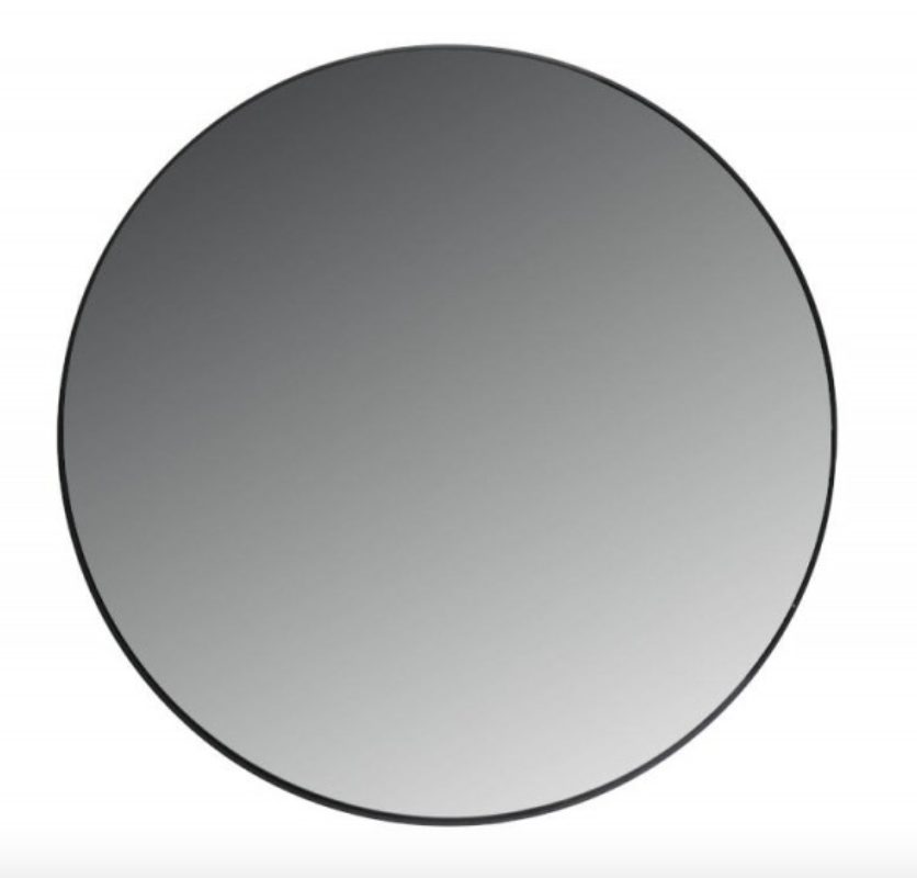 Miroir métal noir