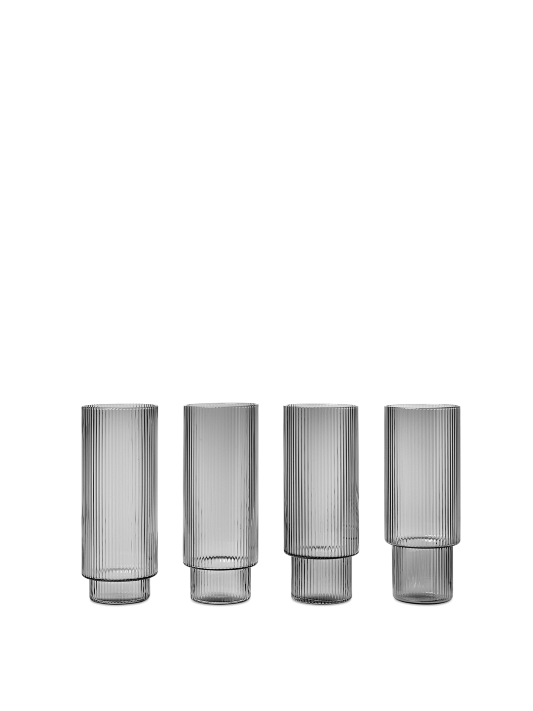 Verre haut Ripple smoke