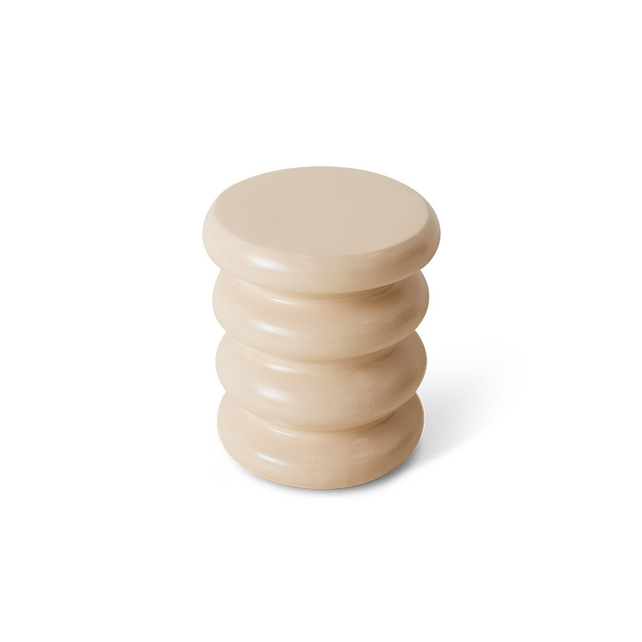 Allure Side Table Cream