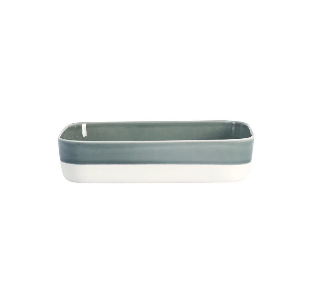 Plat M gris oxyde: collection Cantine