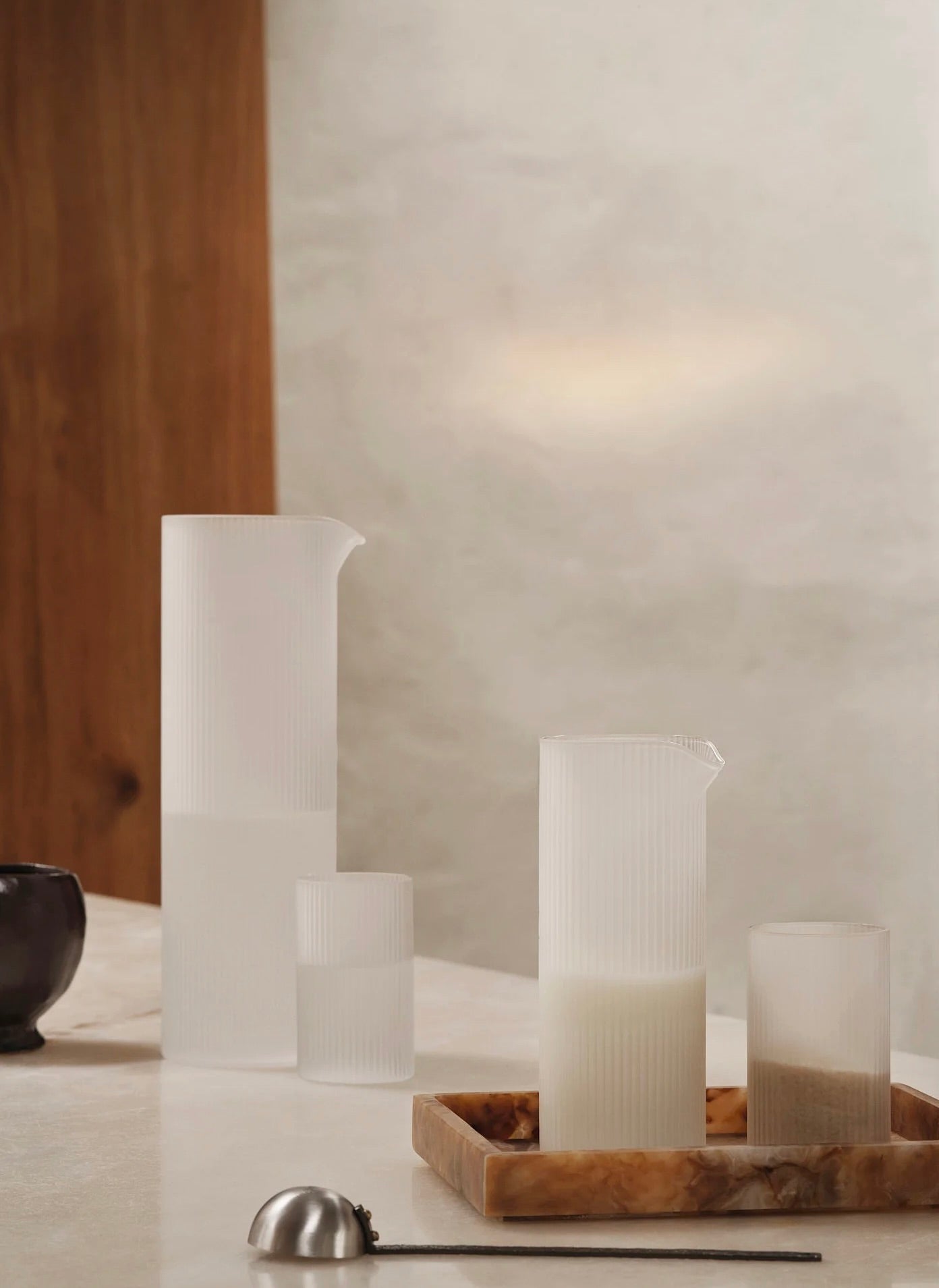 Carafe Ripple frosted