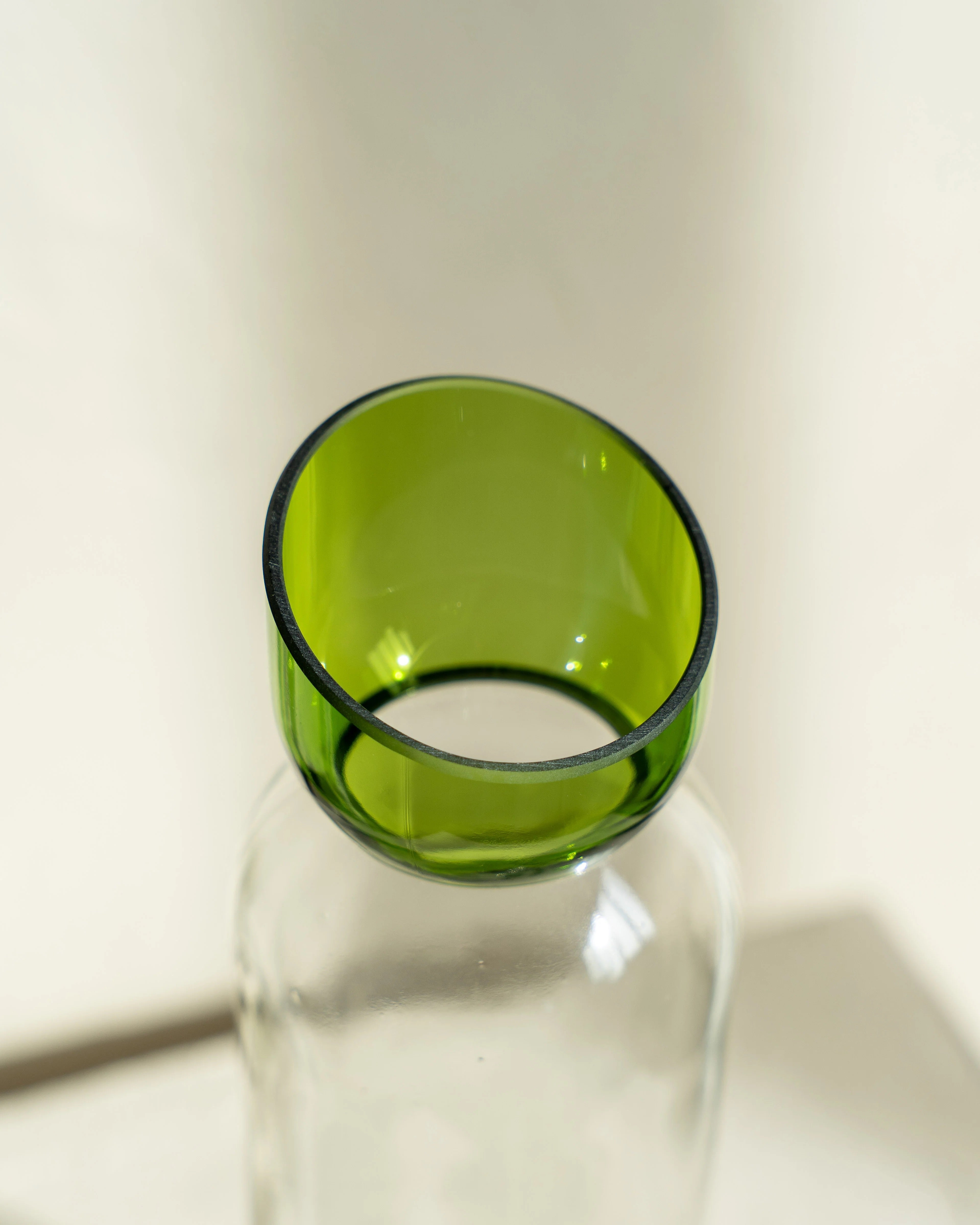 Carafe Q de bouteilles - Vert/Blanc