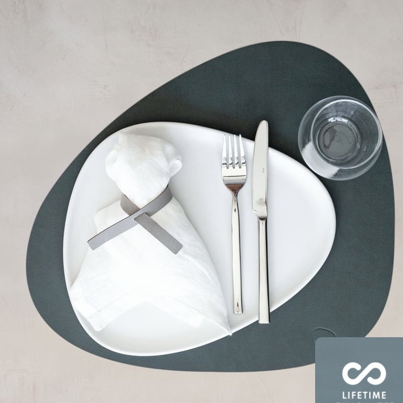 Set de table en cuir recyclé