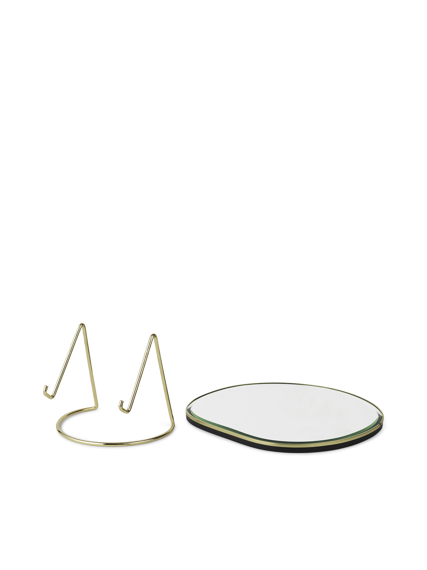 Pound table mirror