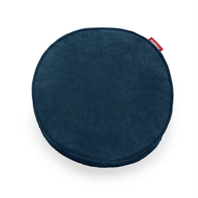 Coussin rond velours côtelé