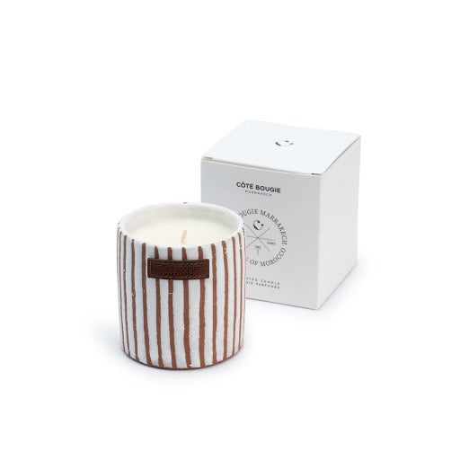 Bougie Zèbre Terra — Taille S