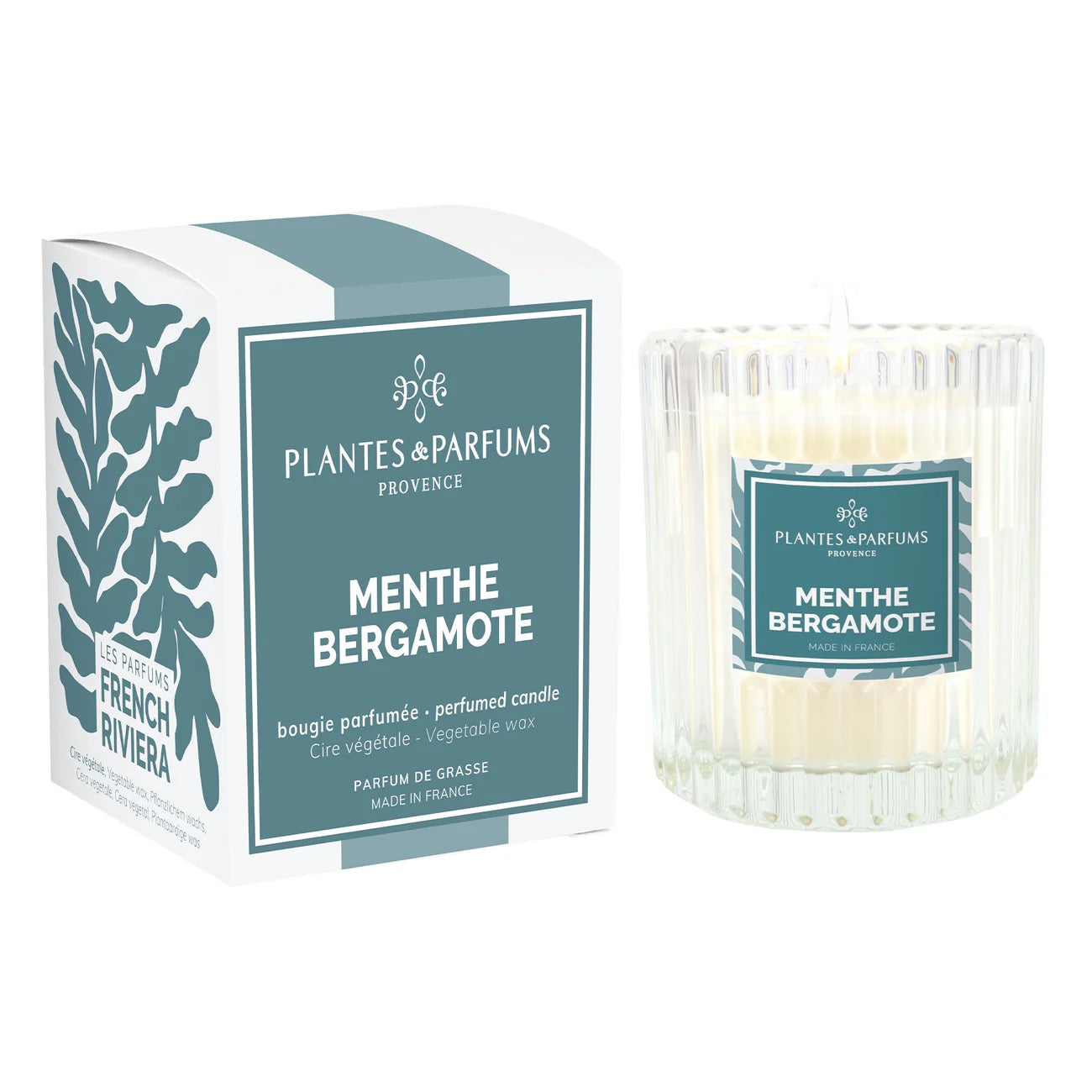 Bougie Parfumée Menthe Bergamote