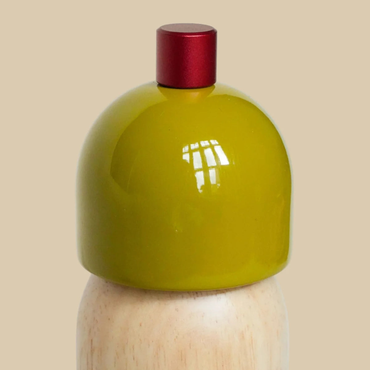 Moulin à sel & poivre Medium – Olive & Rouge
