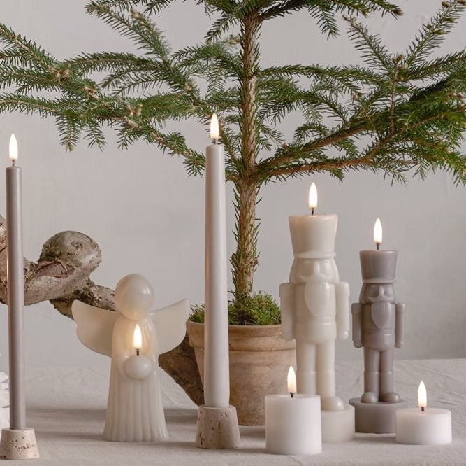 Bougie led casse-noisette small sandstone