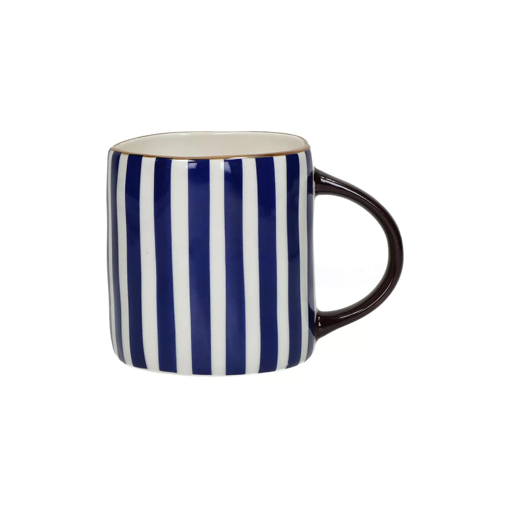 Anafi – Mug en porcelaine bleu indigo