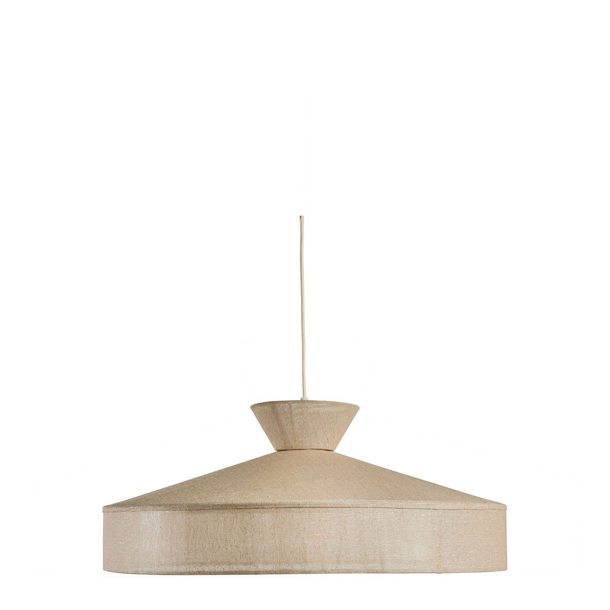 Suspension Capeline en toile de jute