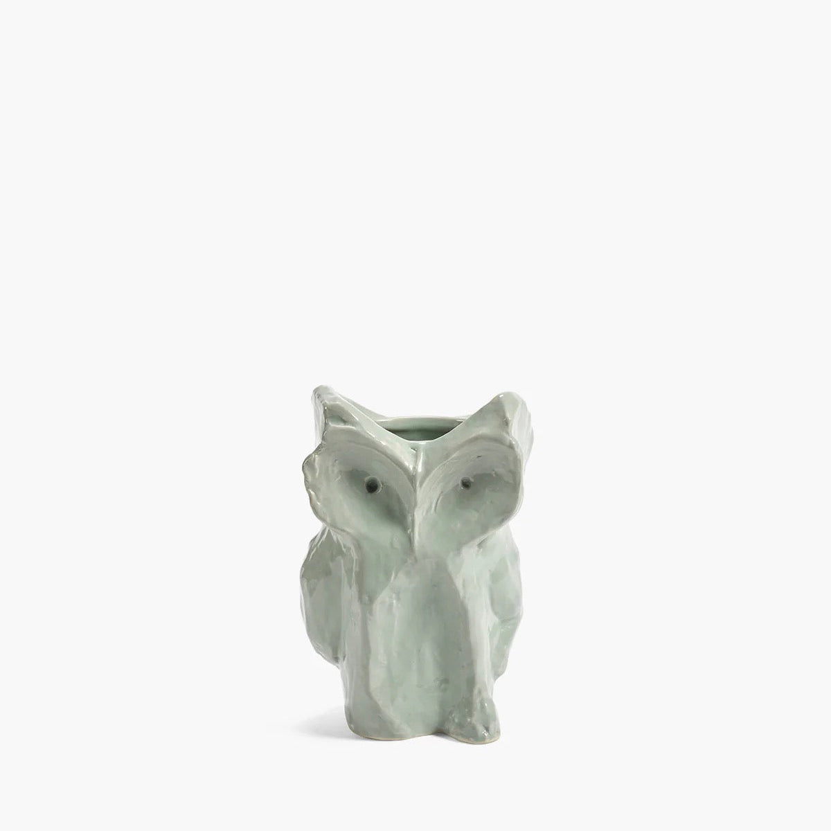 Owl Vase XS Light Blue "After Midnight"