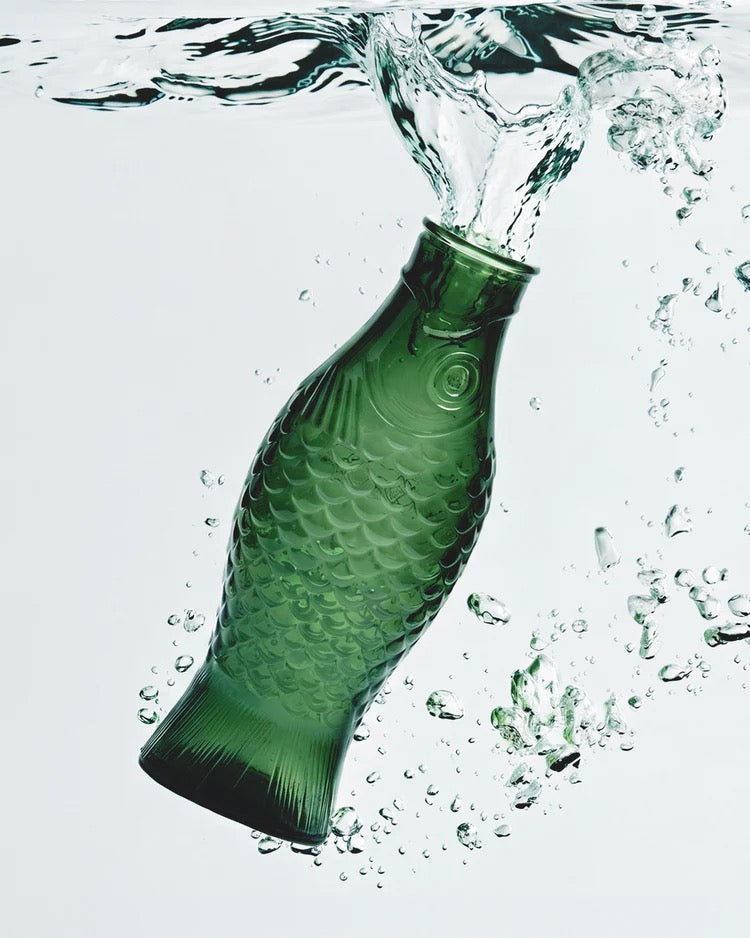 Carafe vert foncé Fish & Fish