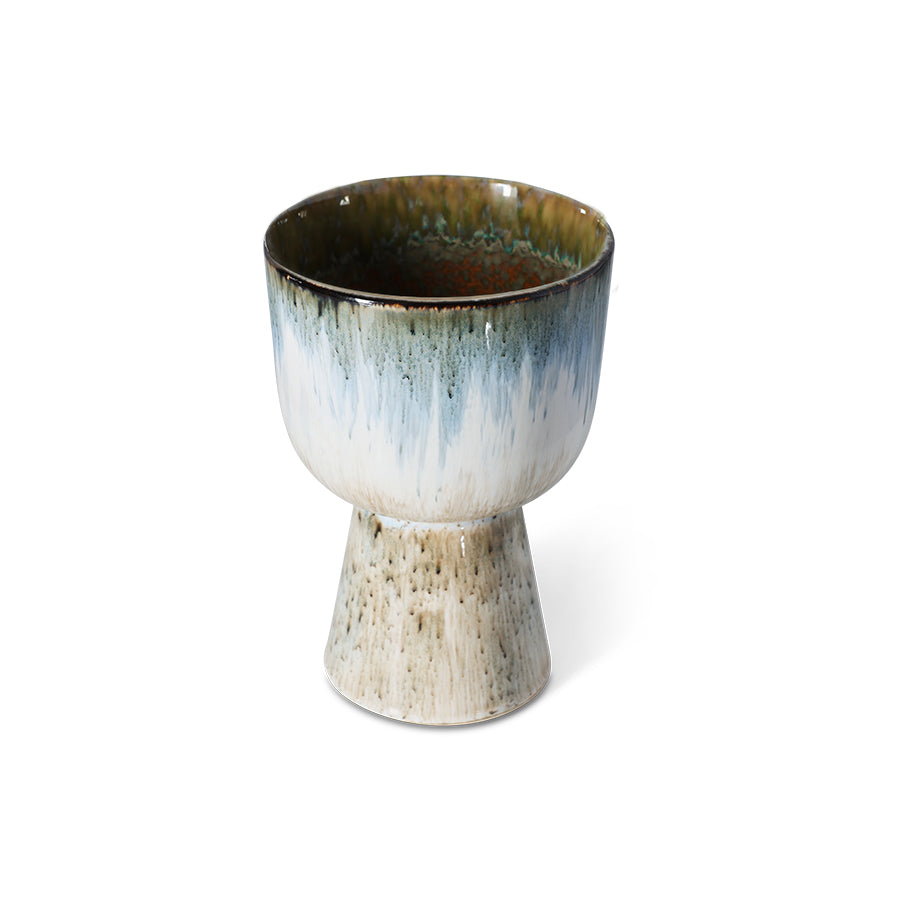 Pot Fleur "Retro" – Glacier