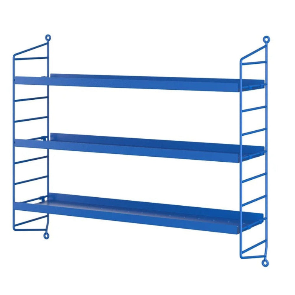 Étagère murale String Pocket Bleu