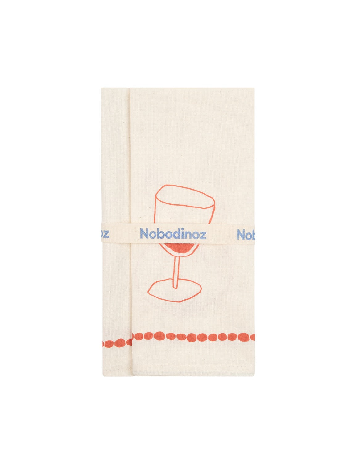 Set 2 serviettes de table red lunch