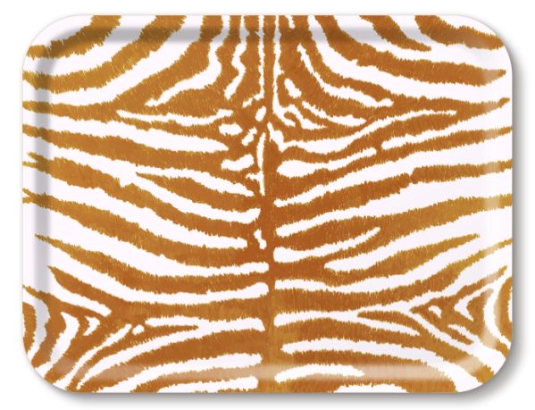 Plateau Zebra 43x33cm