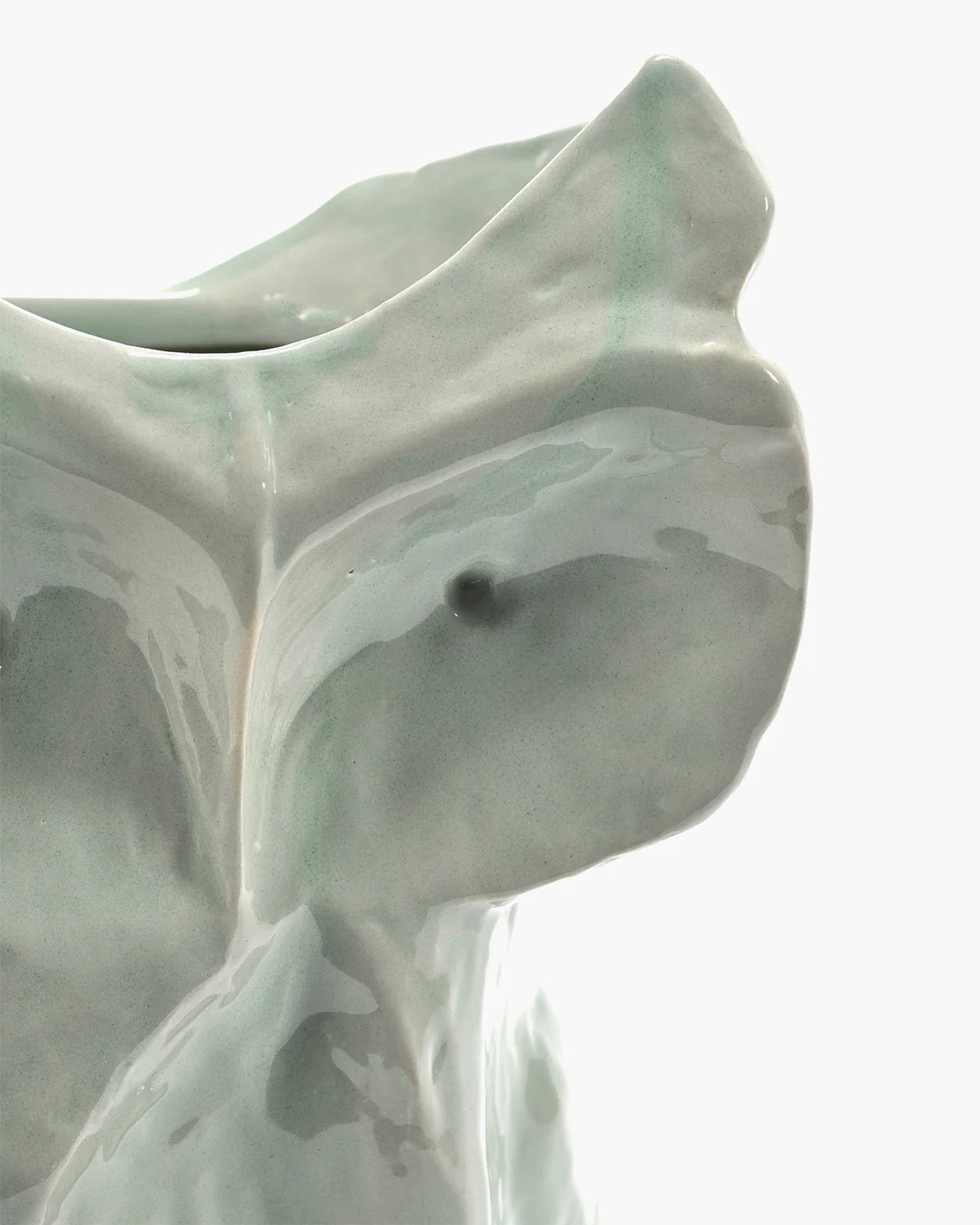 Owl Vase S Light Blue “After Midnight”