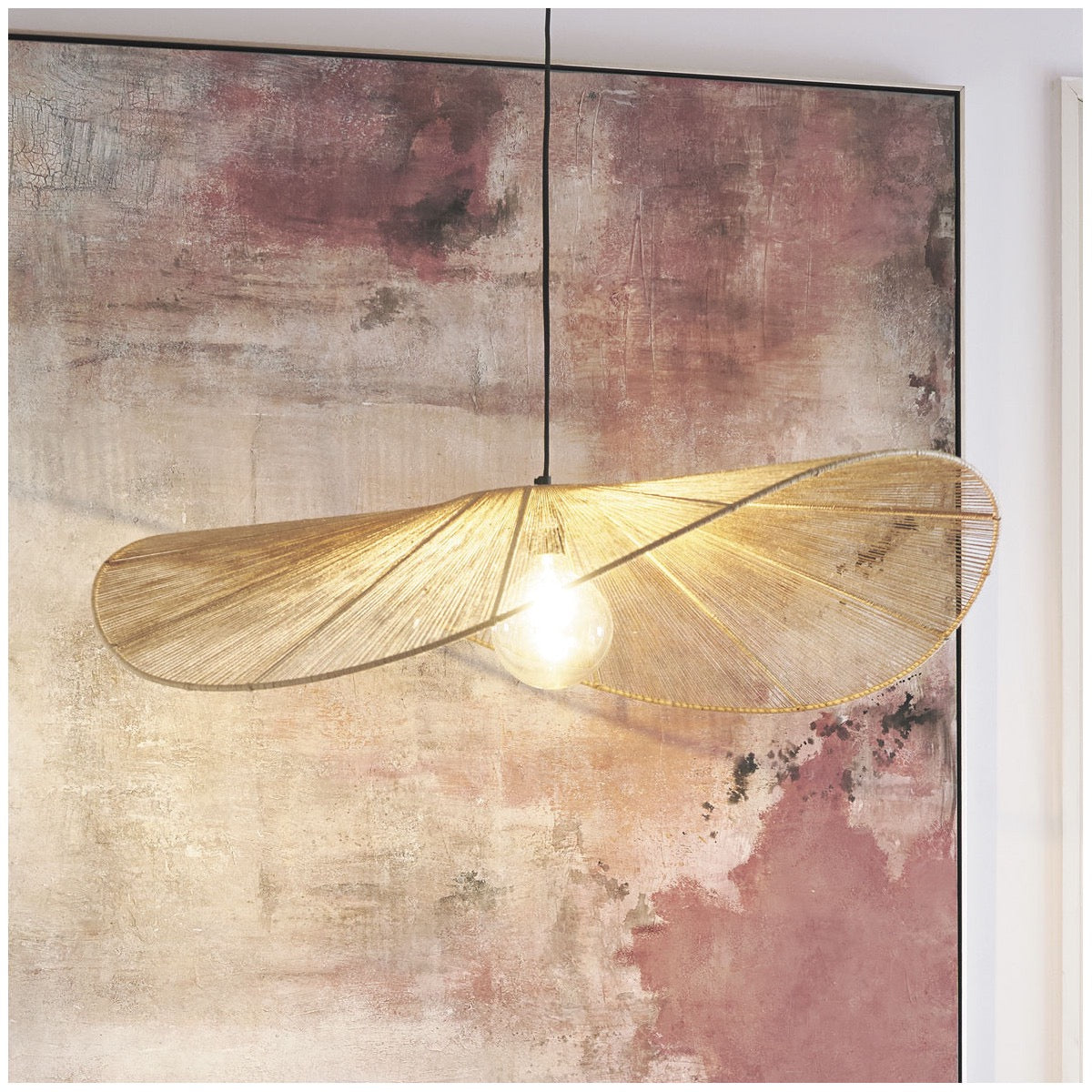 Suspension Alba en jute