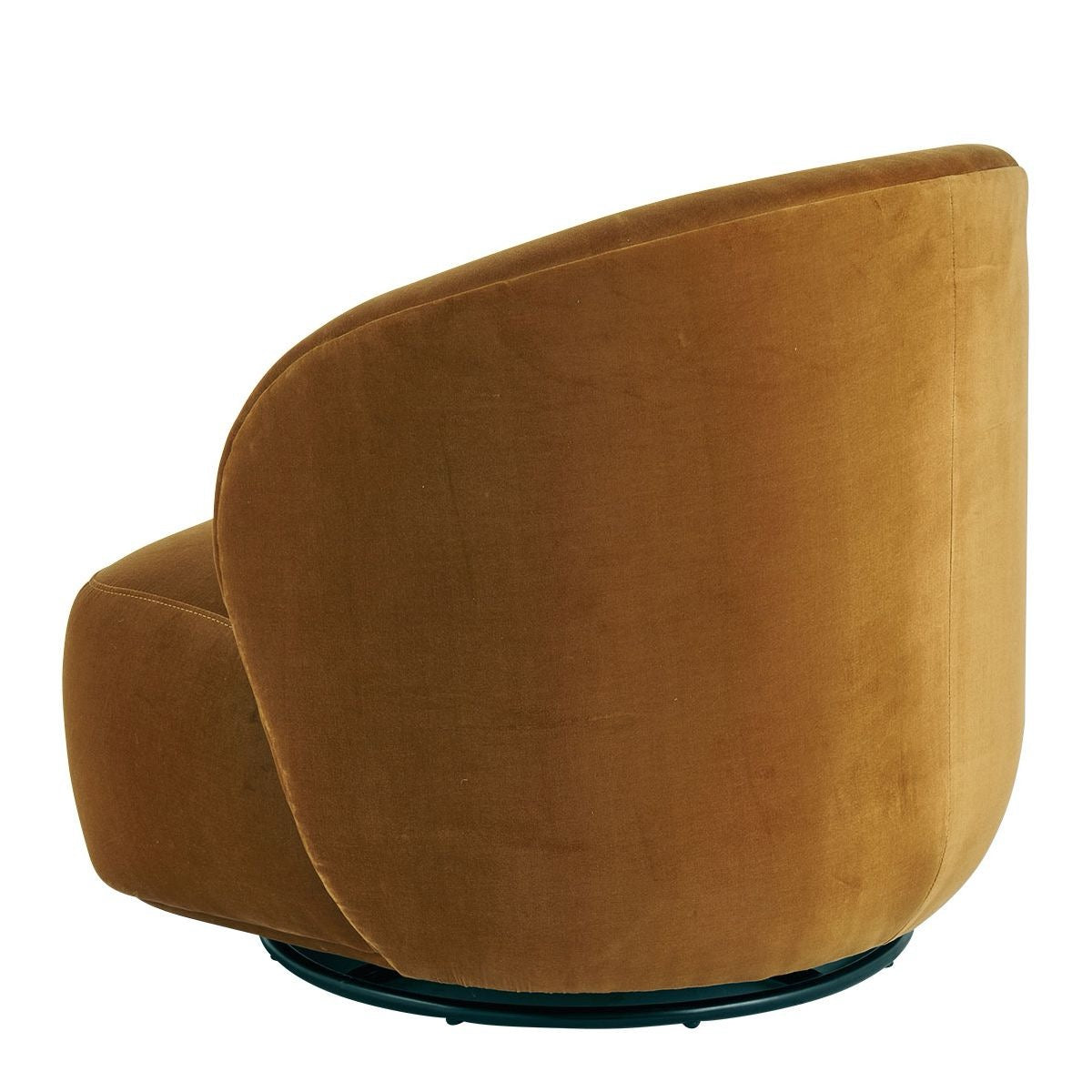 Fauteuil Lisette en velours - Safran