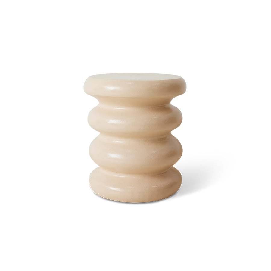 Allure Side Table Cream