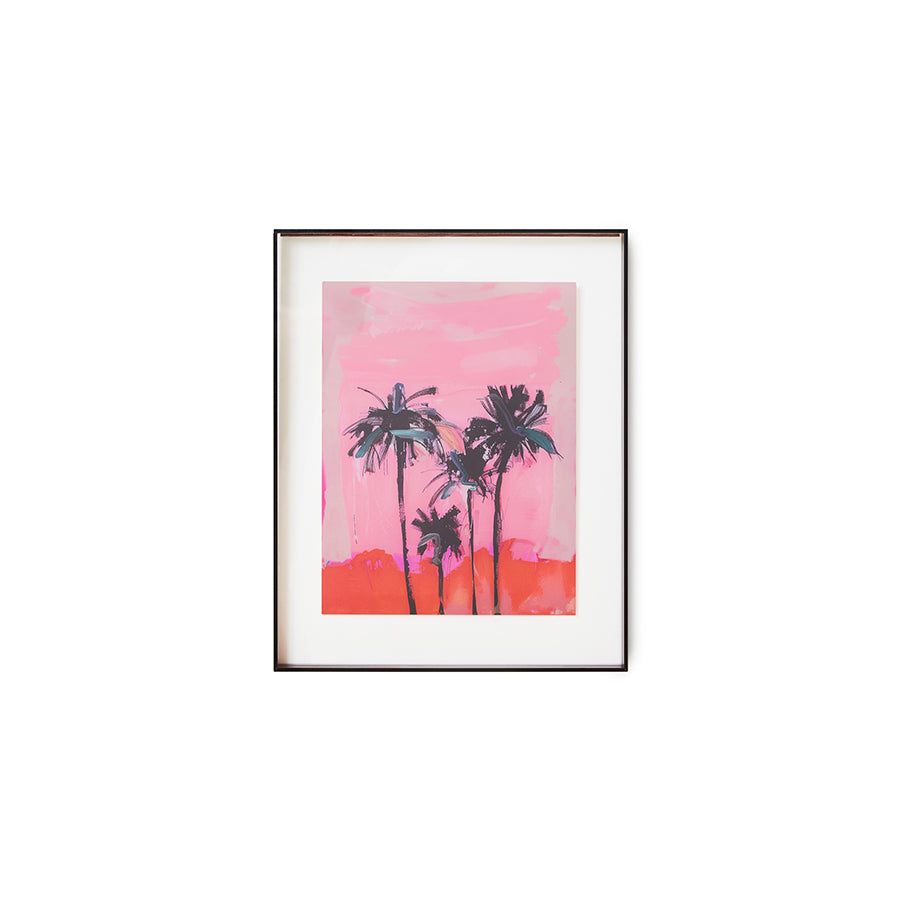 Cadre Acrylique Brown - Palms