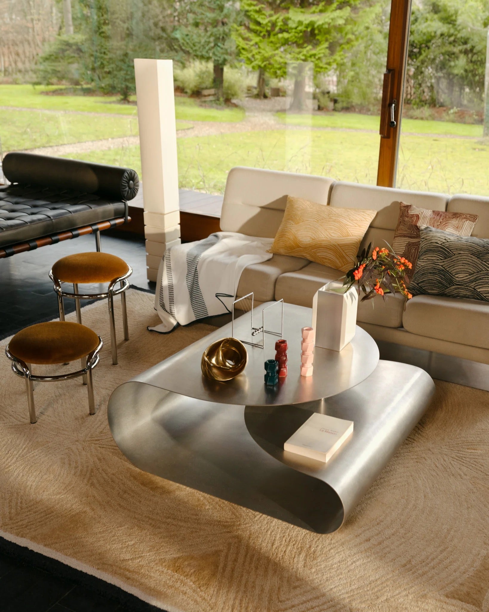 Tabouret bas Moon