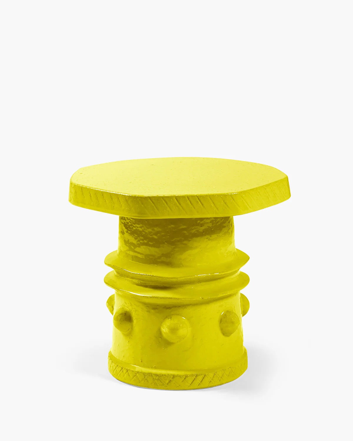 Table d’appoint jaune Clara