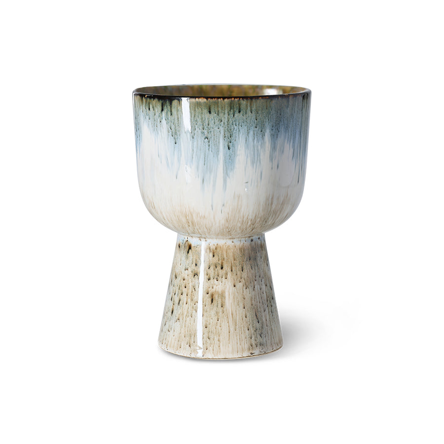 Pot Fleur "Retro" – Glacier