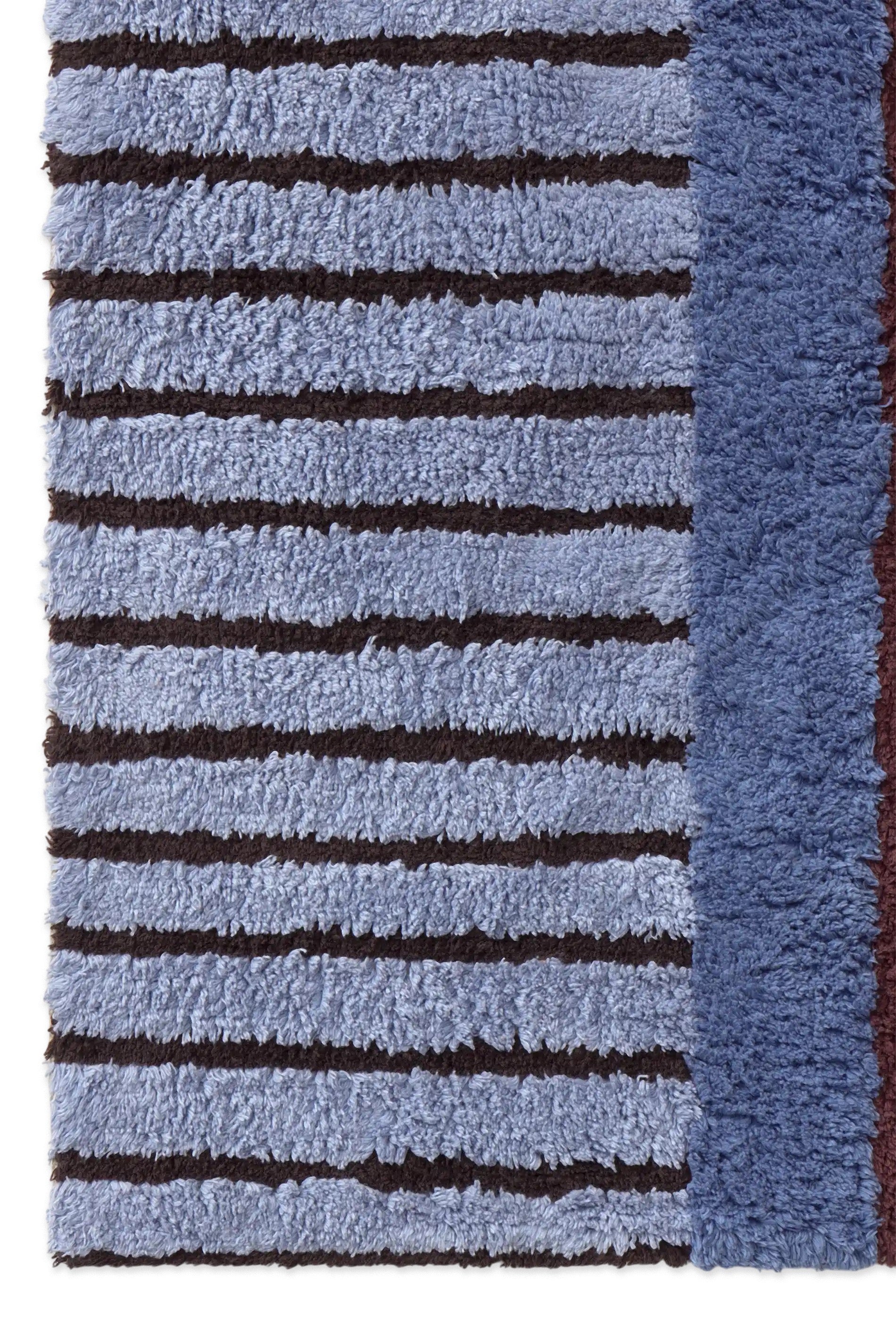 Tapis Lavable Color On Indigo Blue