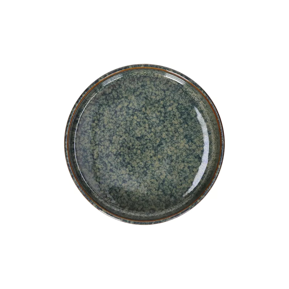 Assiette creuse Rasa bronze