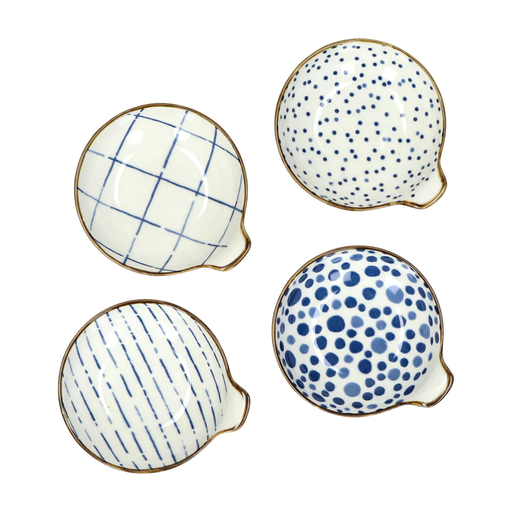 ANAFI - set de 4 assiettes apéritif