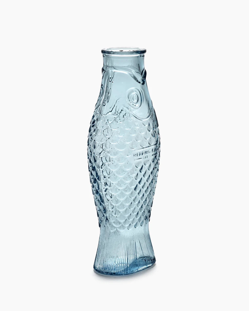 Carafe poisson bleu clair