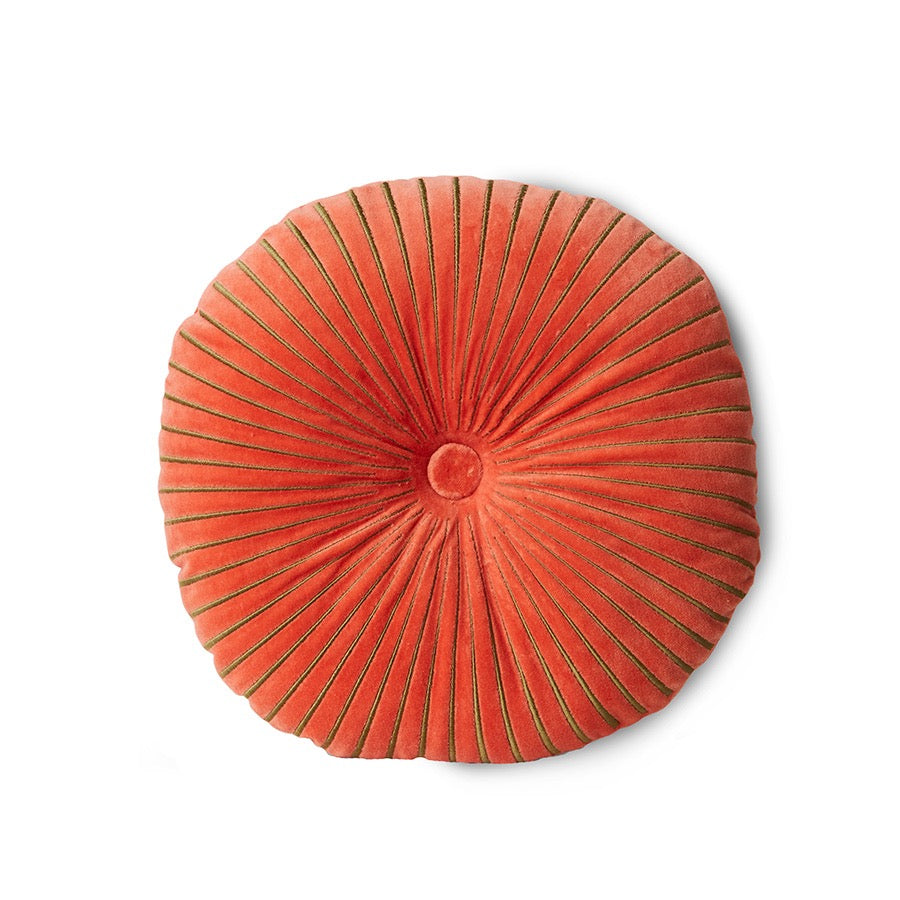 Coussin Round Ripple – Sienna