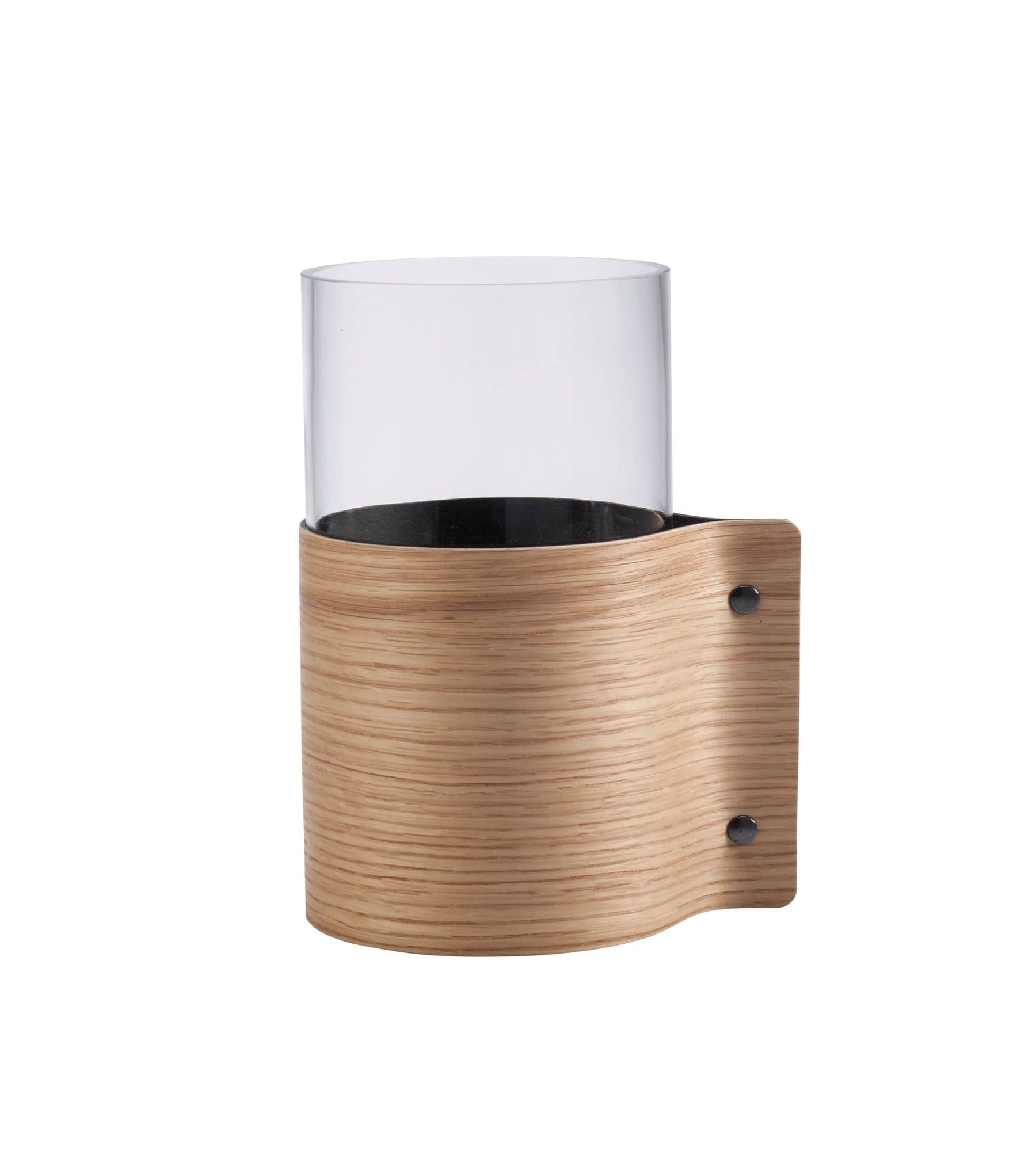 Block Vase wood